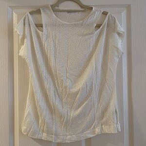 Zara White Short Sleeve Tee